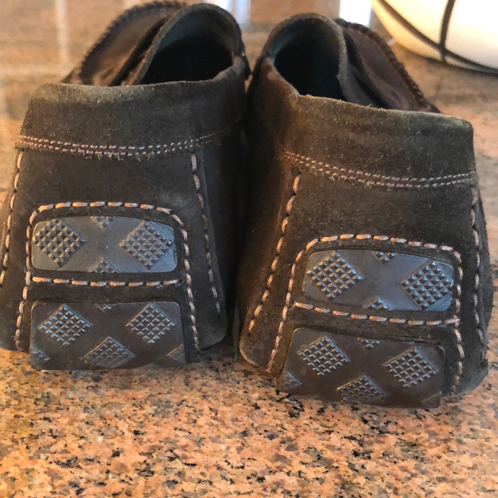 Bottega Veneta ESPRESSO Men’s Suede Loafers - Picture 2 of 7